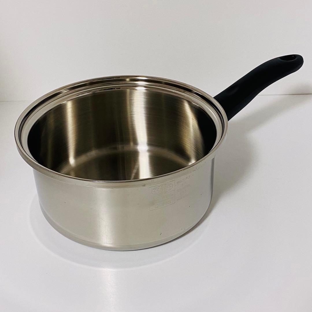 Amway アムウェイ 大ソースパン　鍋　未使用　ステンレス　高級鍋