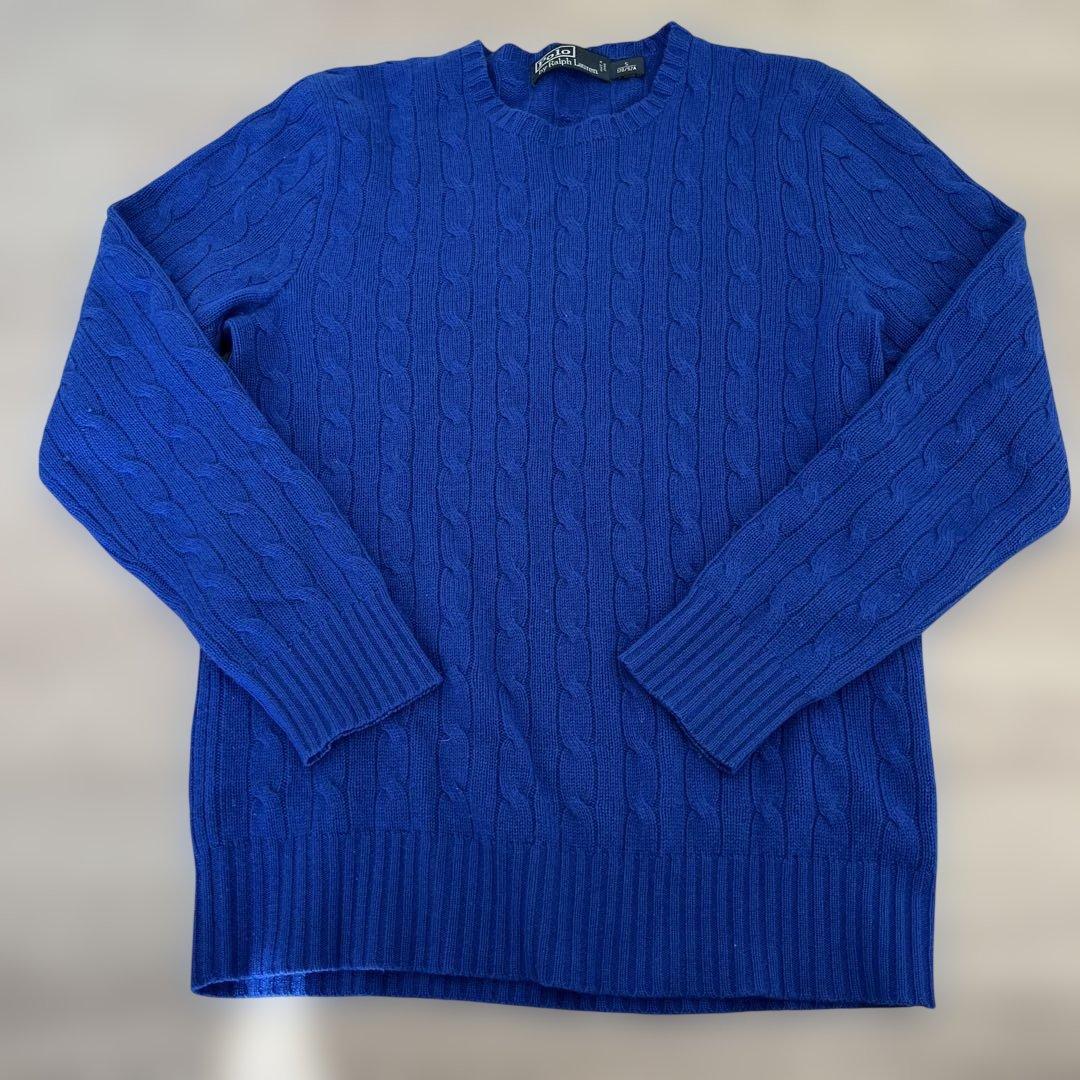 ぱ*ち様 Polo by Ralph Lauren カシミヤ100% ケーブルニ