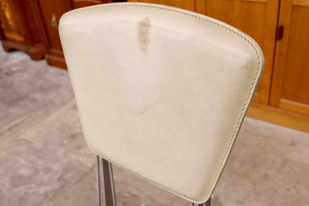 GMIK129○fasem / ファセム イタリア ビンテージ レザー チェア