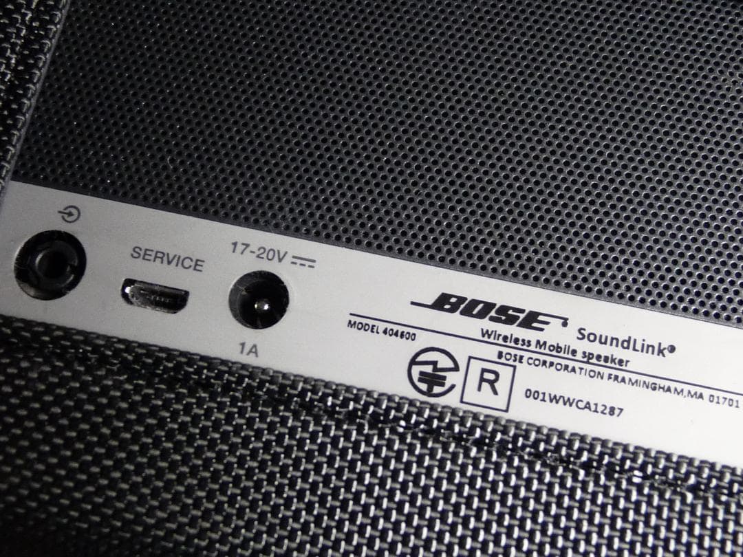 Bose SoundLink ワイヤレスモバイルスピーカー