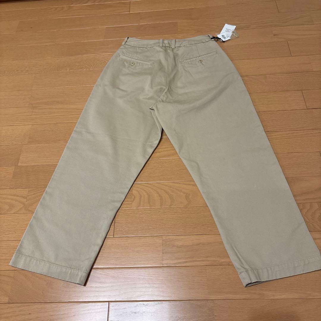 【未使用タグ付】GRANDMA MAMA DAUGHTER｜アンクルチノパンツ