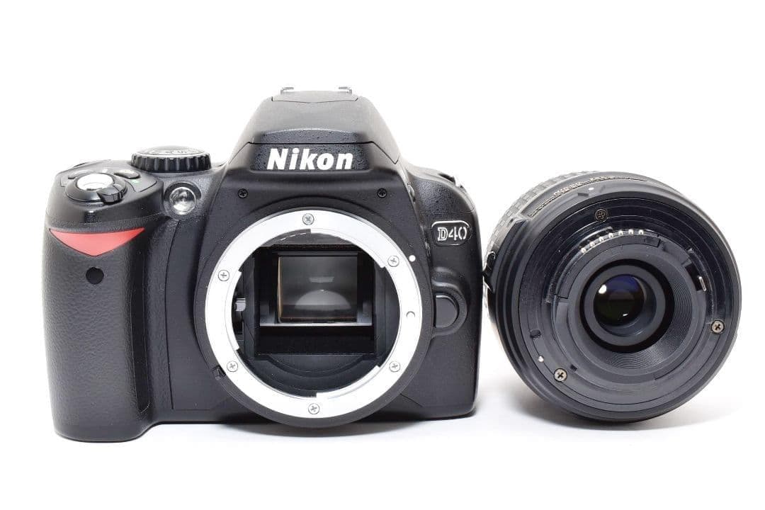 美品✨定番の名機！CCD搭載✨Nikon D40✨シングルレンズセット✨一眼レフ