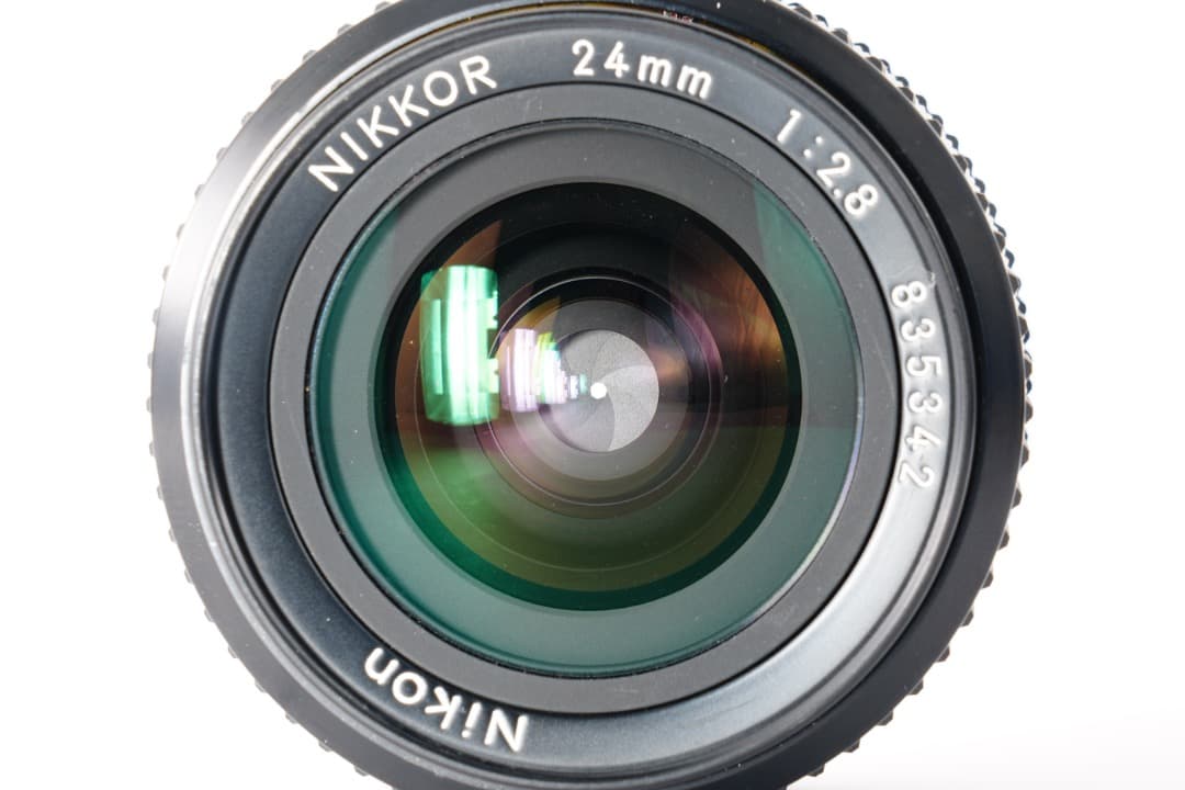 【極美品】Nikon Ai-s Nikkor 24mm F2.8 342 ニコン
