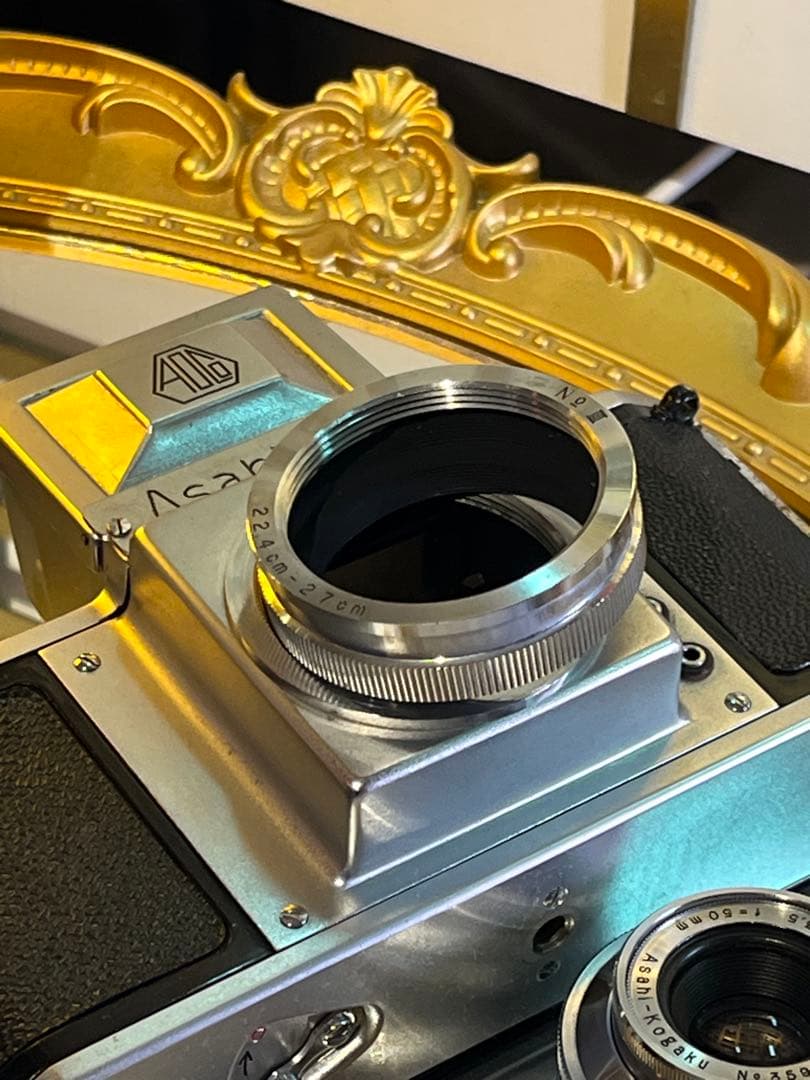 旭光学 Asahiflex + Takumar 50mm 接写リングセット