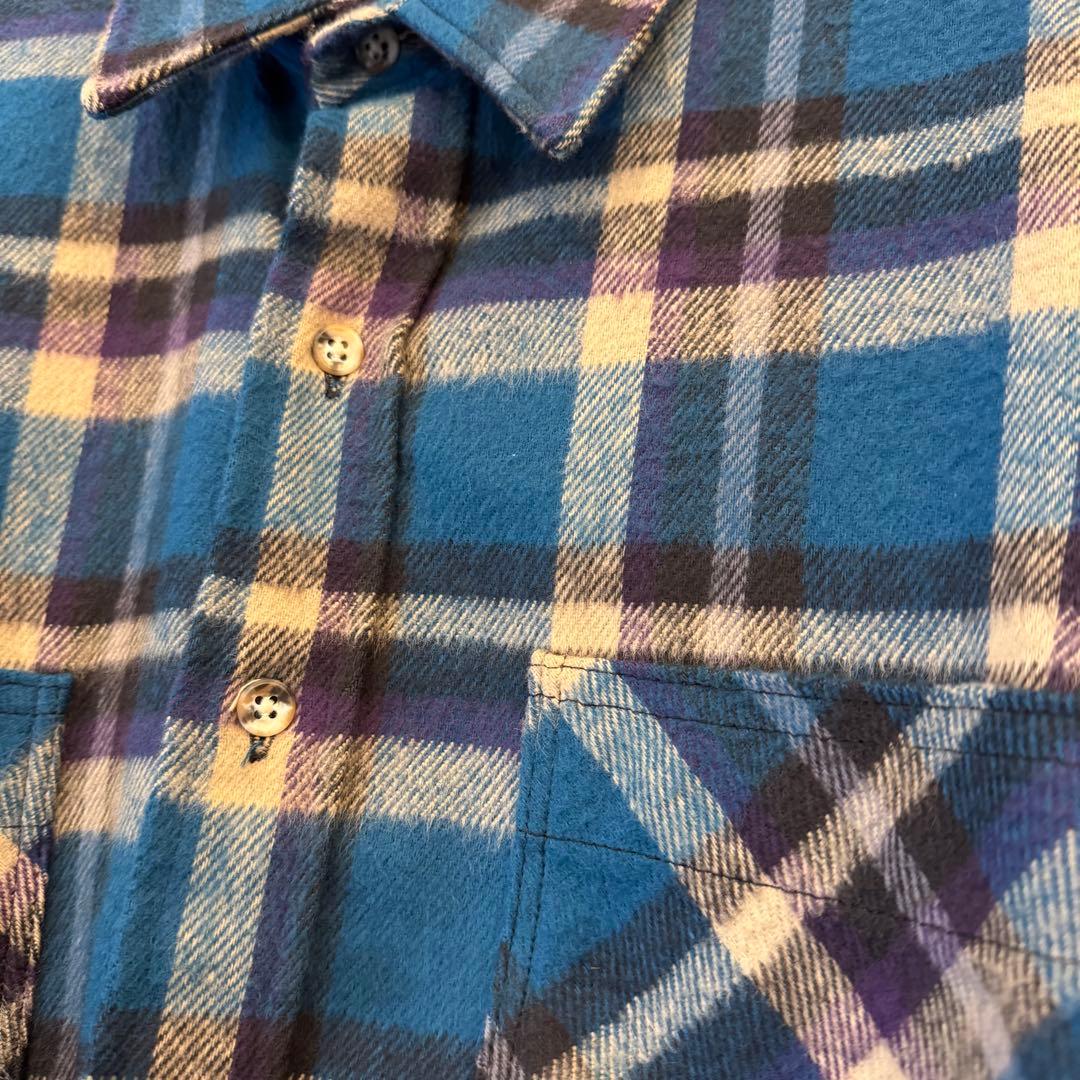St. John's Bay チェック柄ネルシャツ Lサイズ