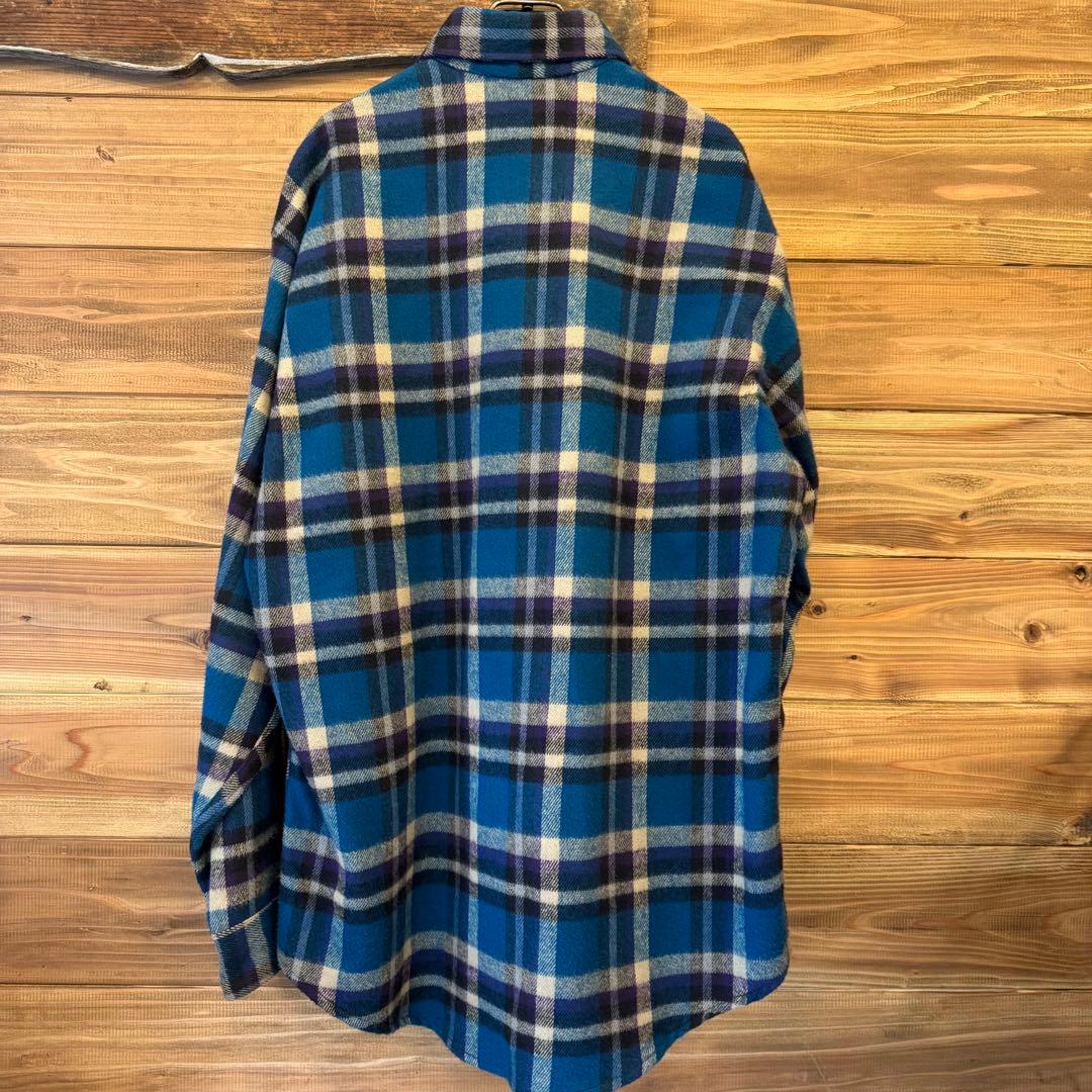 St. John's Bay チェック柄ネルシャツ Lサイズ