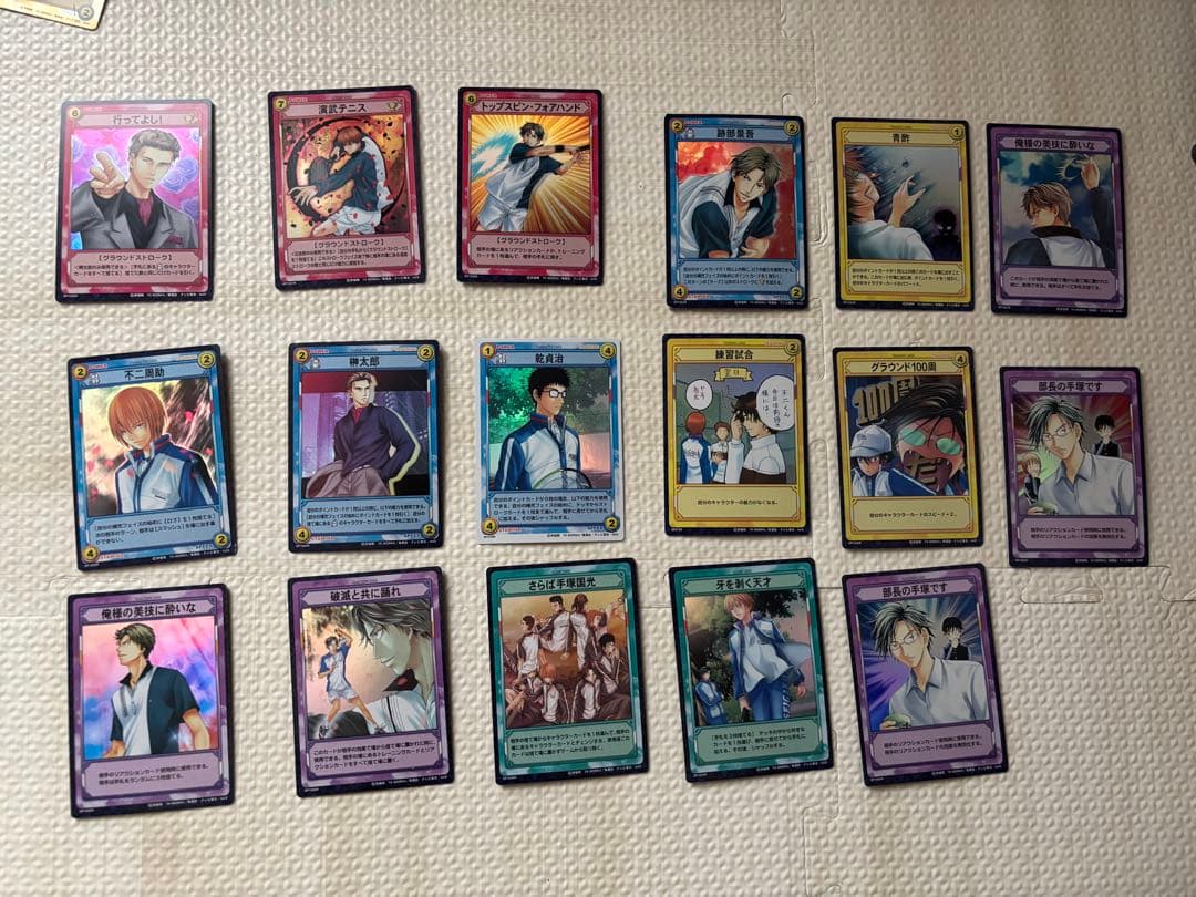 テニスの王子様　TCG まとめ売り　209枚(内レアカード28枚)