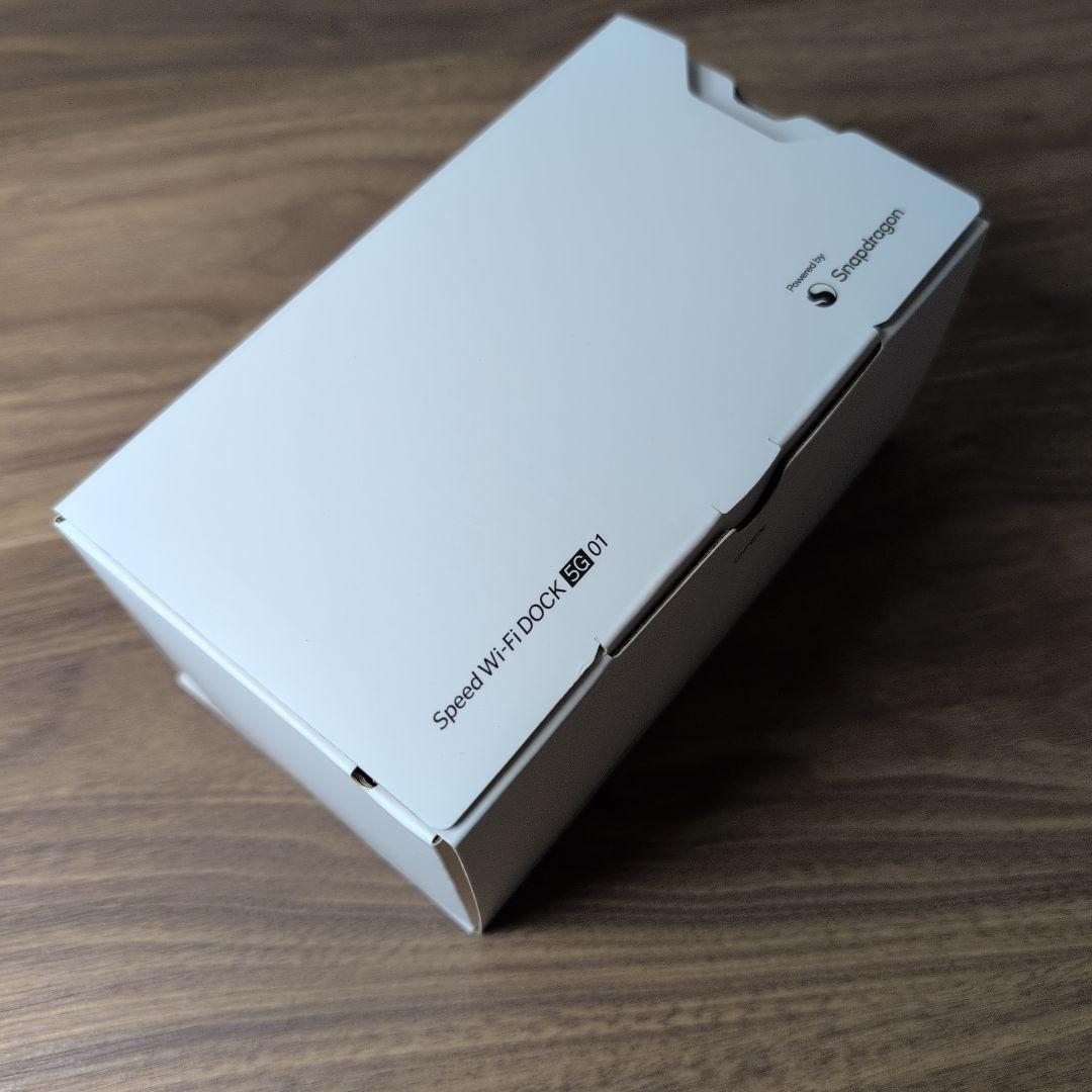Speed Wi-Fi DOCK 5G 01 ブラック 新品 未使用 ルーター