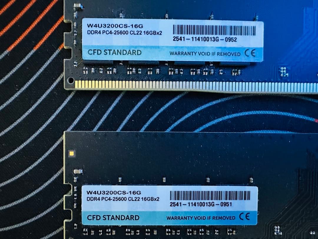 CFD DDR4-3200 デスクトップ 用メモリ 16GB 2枚組 32GB