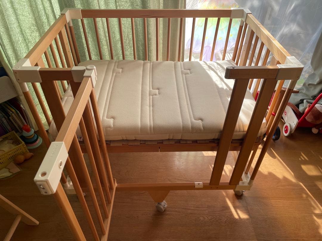 farska クリエイティブコット ベビーベッド 美品・元箱あり／直接引取歓迎