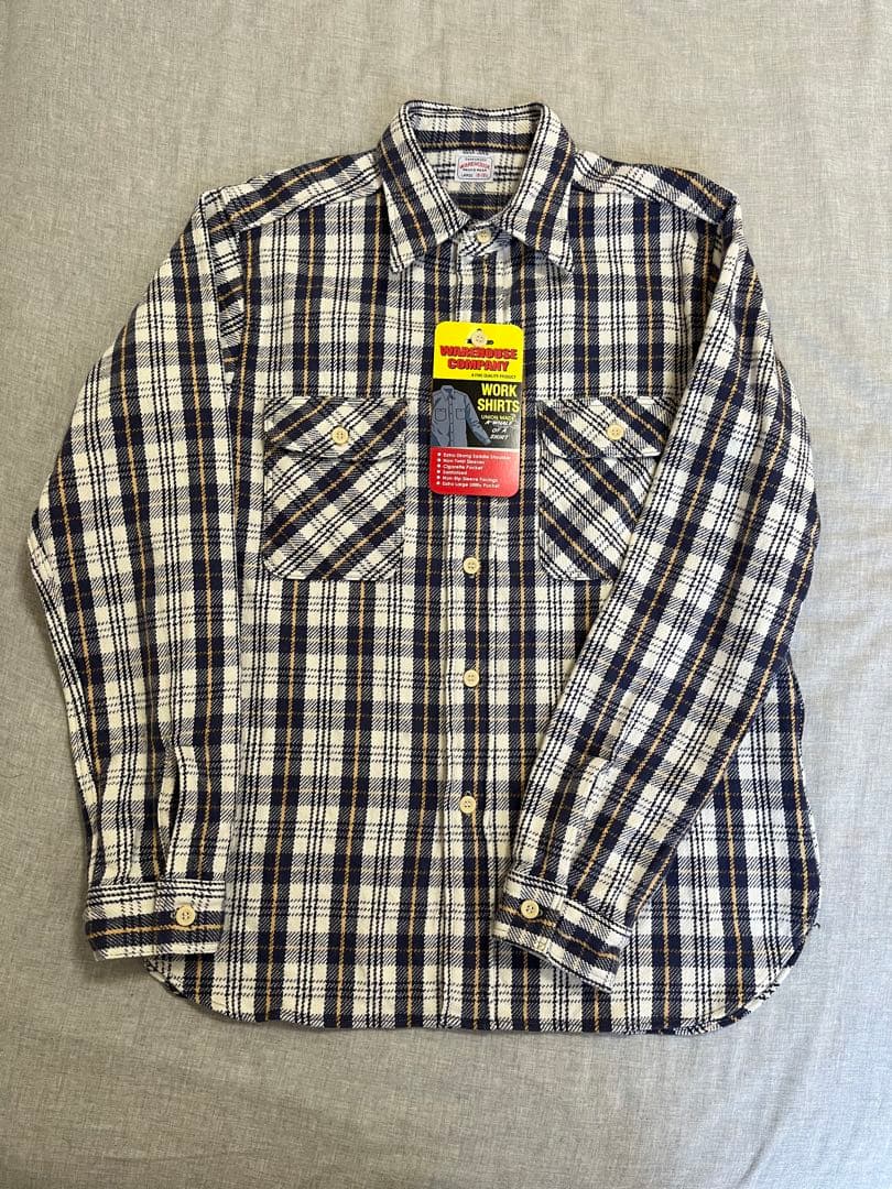 WAREHOUSE COMPANY ネルシャツ Lサイズ チェック柄