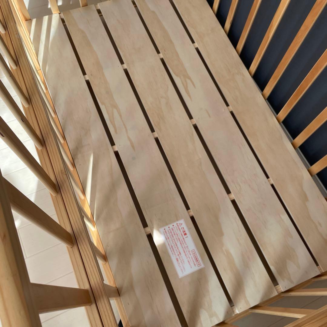 TSU様 大和屋　フラルWオープンすのこ　ベビーベッド