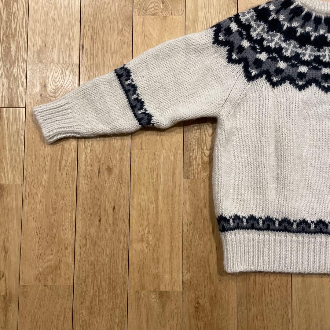 BATONER ノルディック柄　ニット サイズ2 レディース