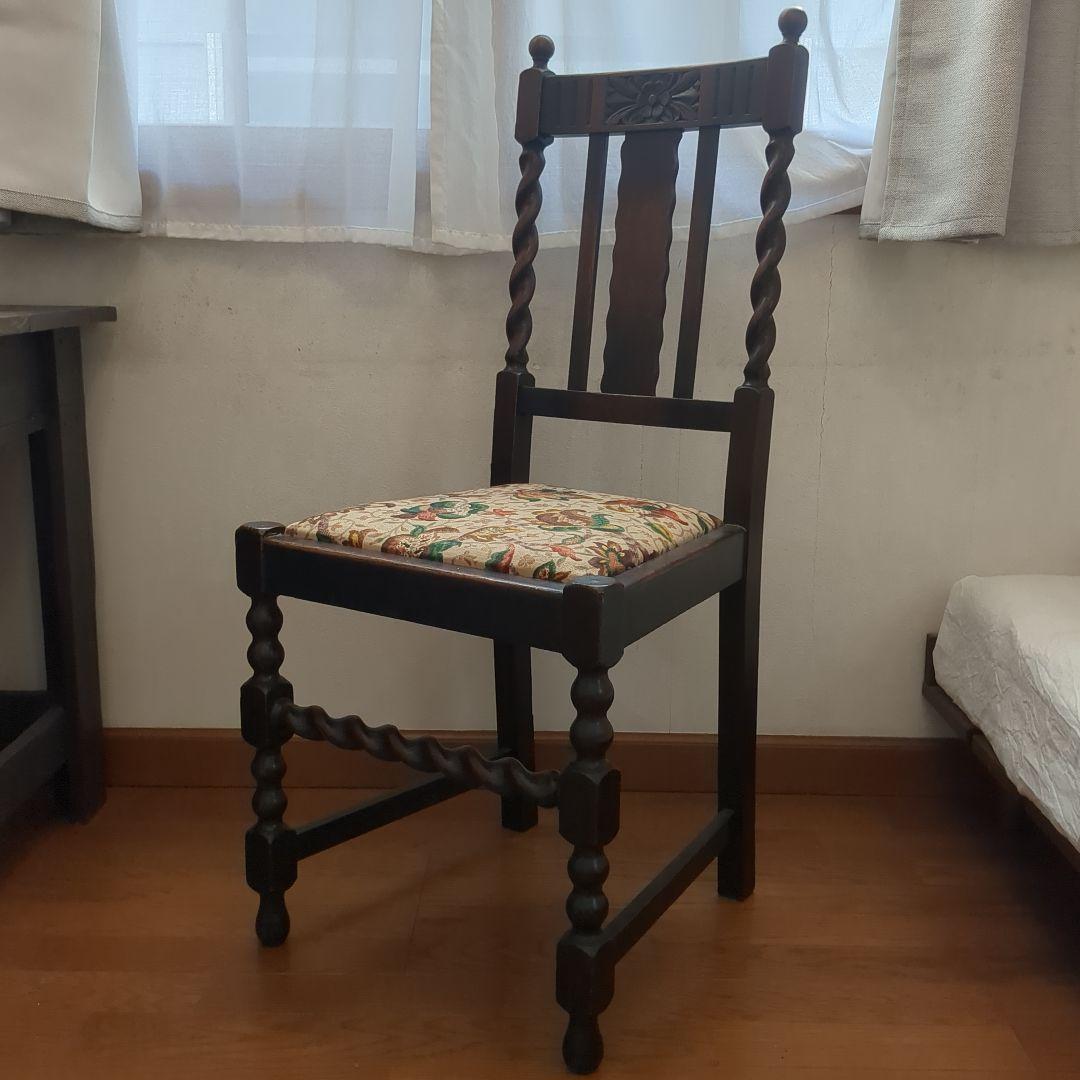 椅子 アンティーク チェア ジャコビアン様式