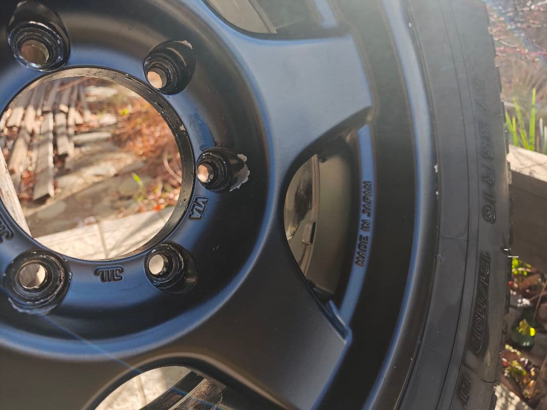 ブラッドレーv　16×6.5j -5 スタッドレス　225/85r16