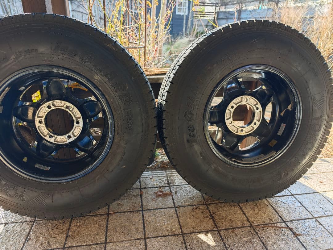 ブラッドレーv　16×6.5j -5 スタッドレス　225/85r16