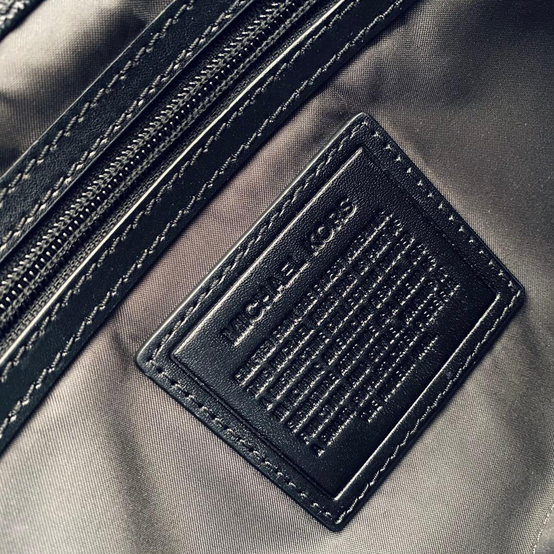 マイケルコース【美品】ペブルドレザー 2way ブリーフケース ショルダーバッグ