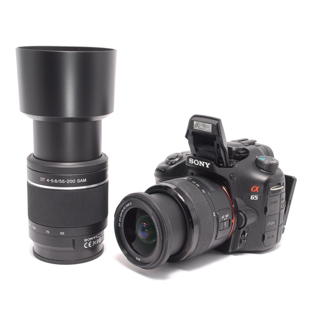 ❤即購入1000円OFF❤美品❤ ソニー α65 望遠レンズ ダブルズーム