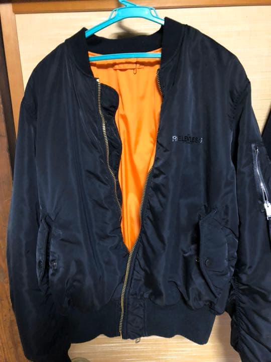 【送料無料】★1点限り★ALXY ボンバージャケット　リバーシブル