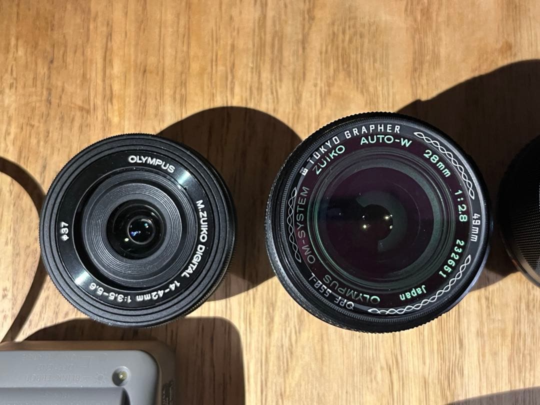 OLYMPUS om-d E-M10 markⅢ+レンズ5本+フィルター3枚