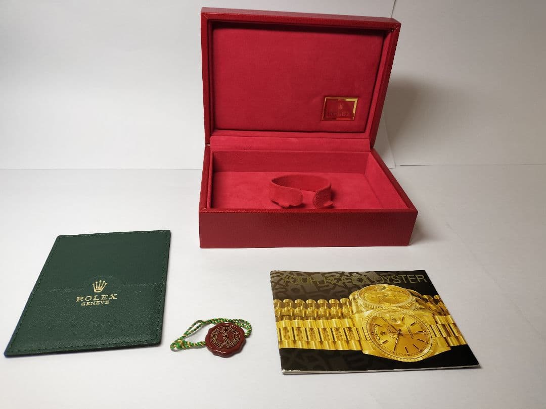 ROLEX 純正希少赤箱付属品付き