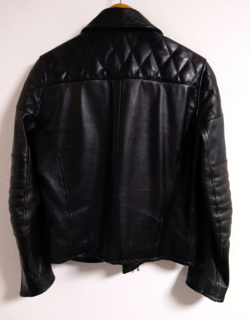glamb　ダブルライダースジャケット　羊革