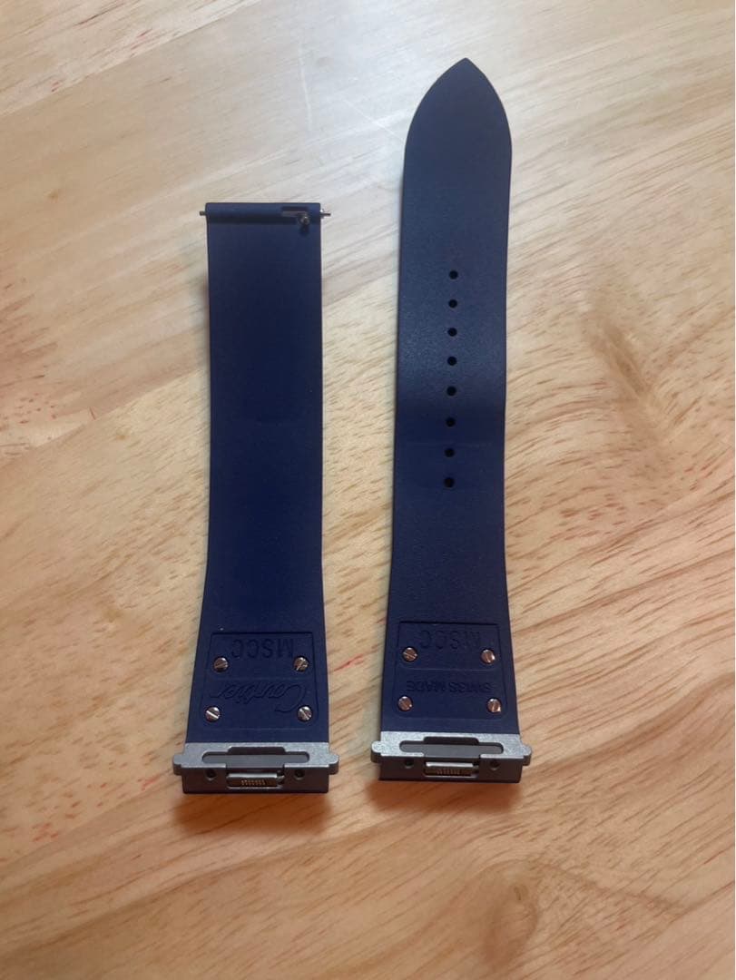 カルティエ Cartier 純正 ラバーベルト（サントスドゥカルティエ LM用）