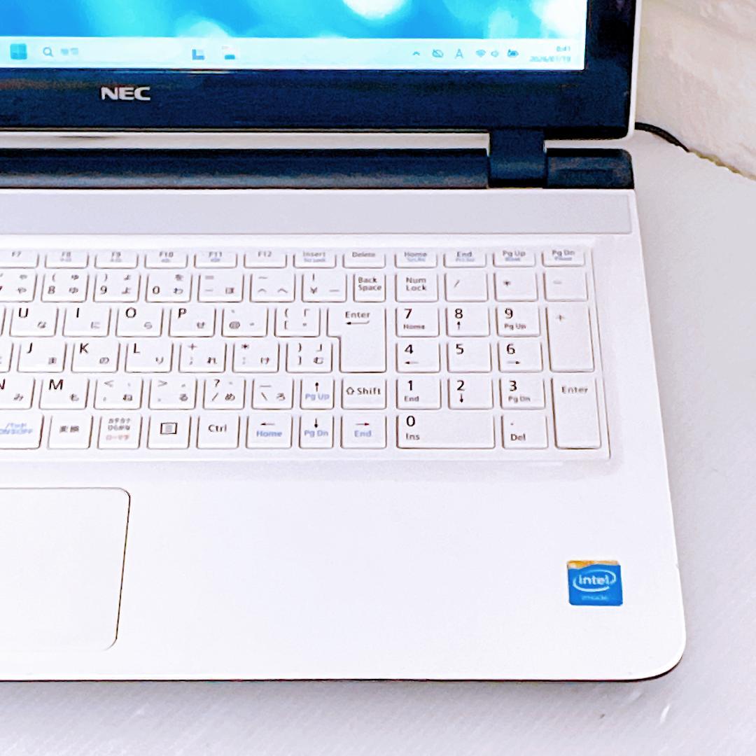 NEC ノートパソコン Windows11 YouTubeに最適！ノートPC本体