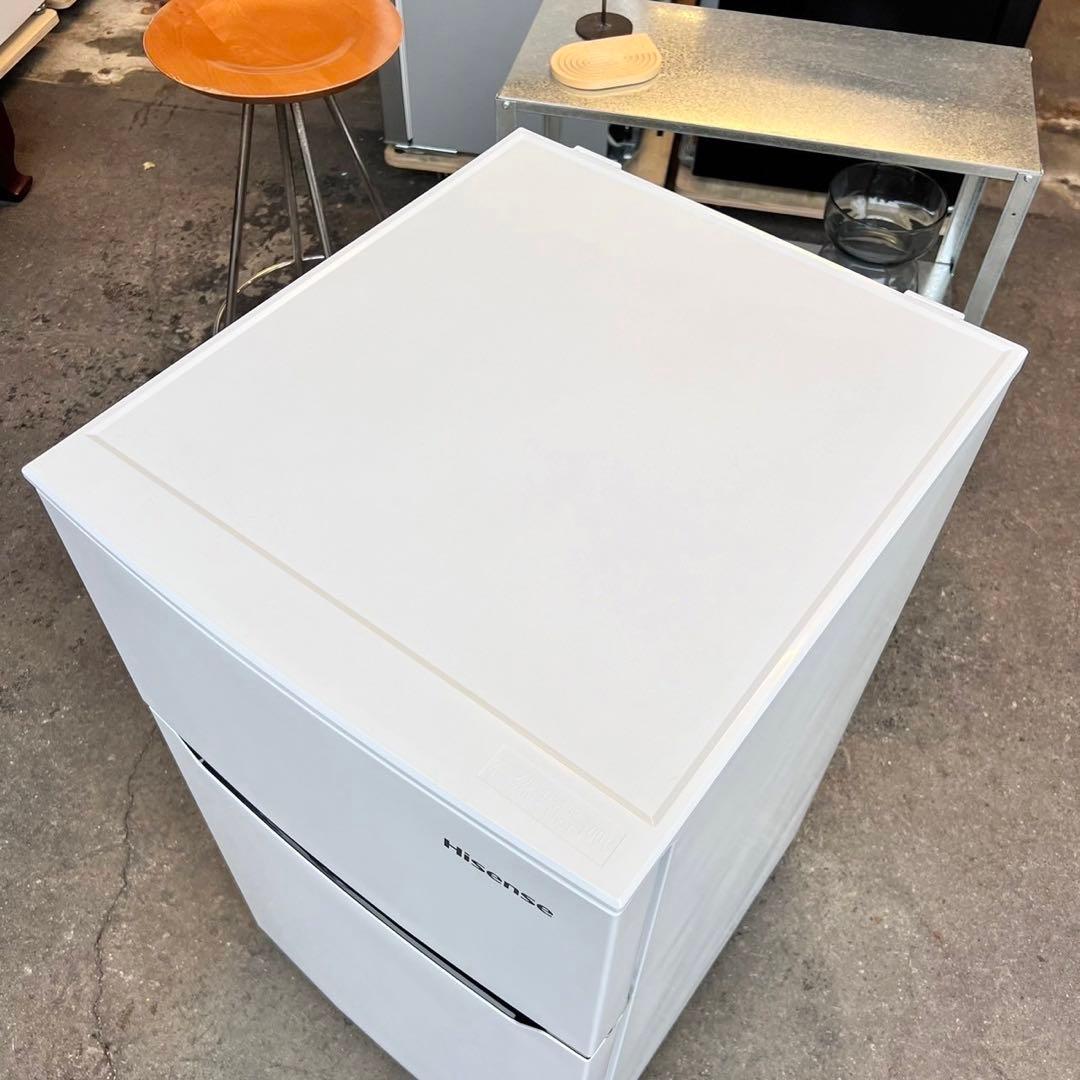 設置まで✨ Hisense ミニ2ドア冷蔵庫 93L 2021年製