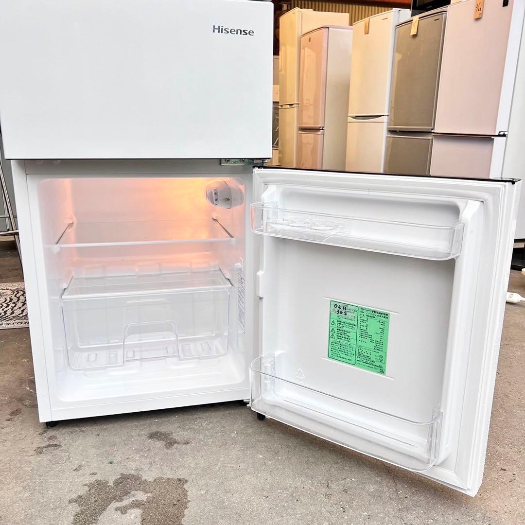 設置まで✨ Hisense ミニ2ドア冷蔵庫 93L 2021年製