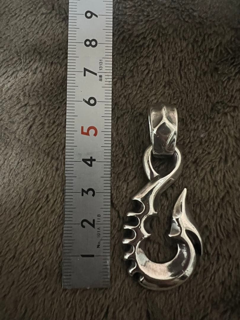 ビルウォール　billwallleather チャーム　925 フィッシュフック