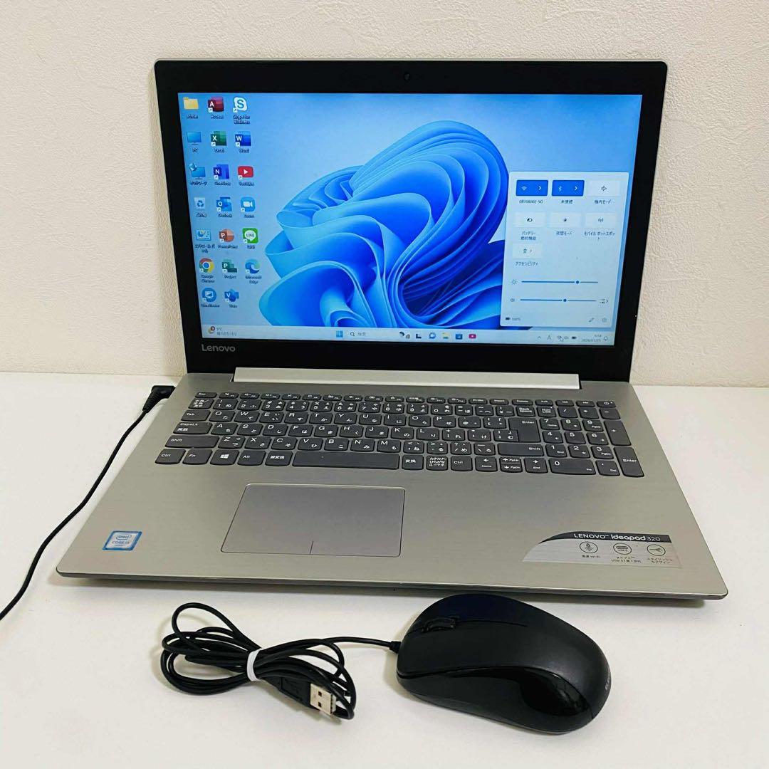 Y65 LENOVOノートパソコンSSDメモリ12G大容量高速Windows11