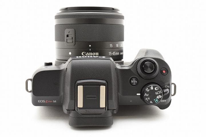 50215 新品級 Canon EOS Kiss M 15-45mm キヤノン