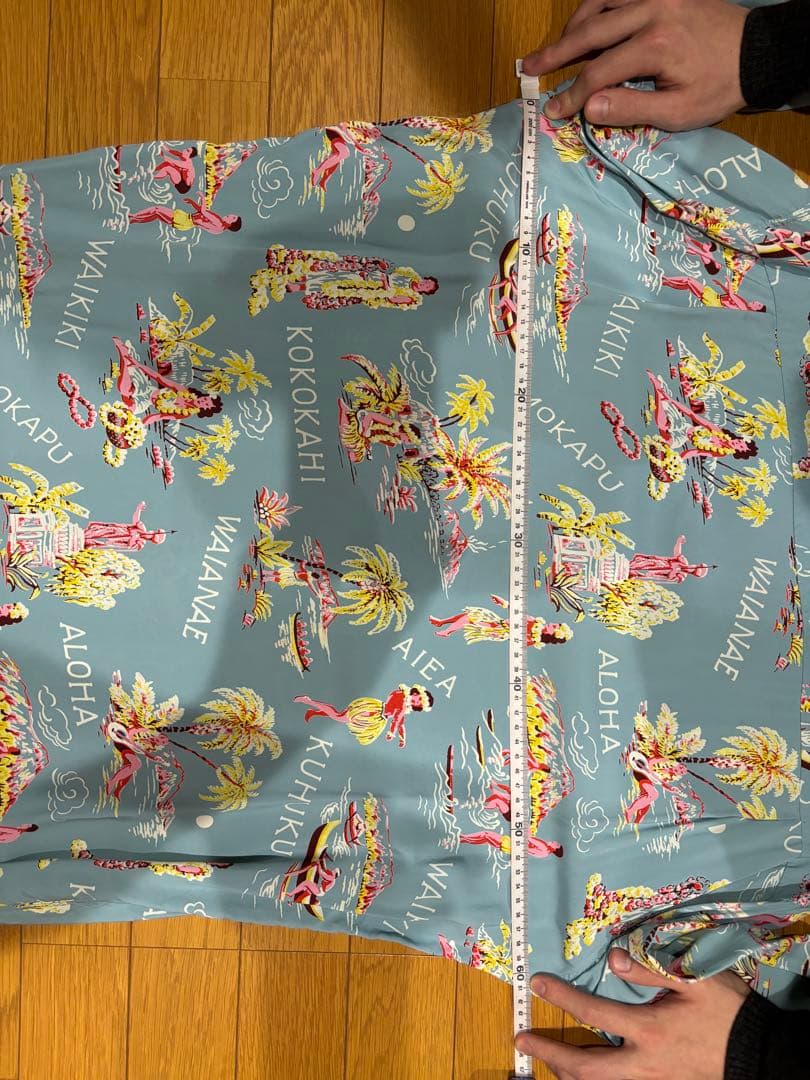 SUN SURF サンサーフ　フラガール　アロハシャツ長袖