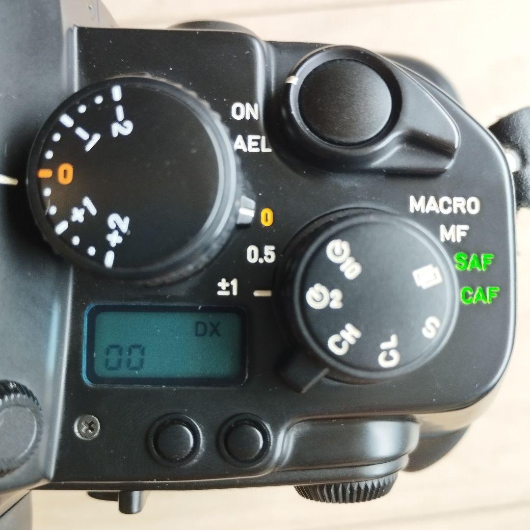 【美品】コンタックス　AX　ボディ　CONTAX AX Body　説明書付き