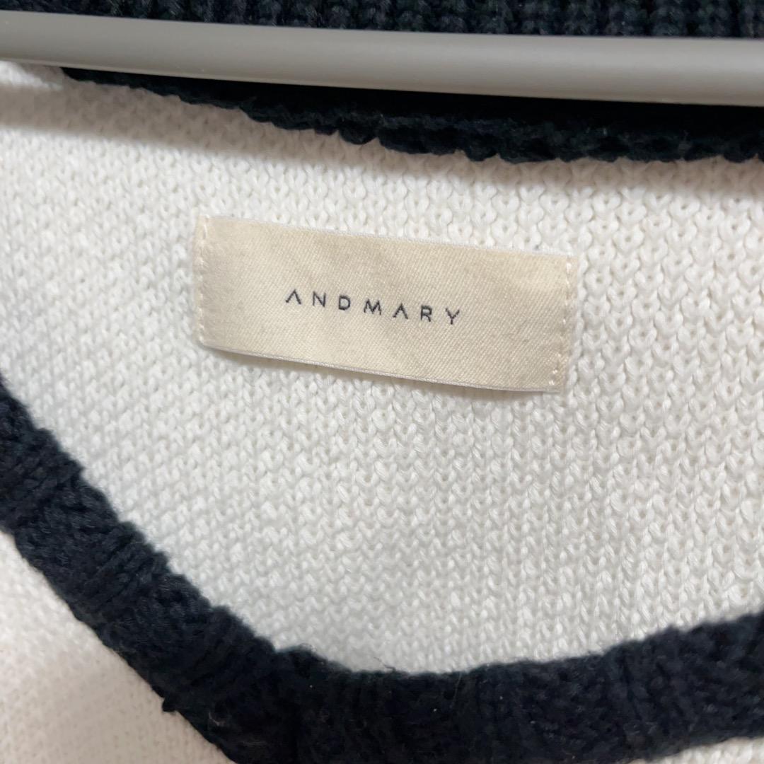 andmary アンドマリー marie knit tops