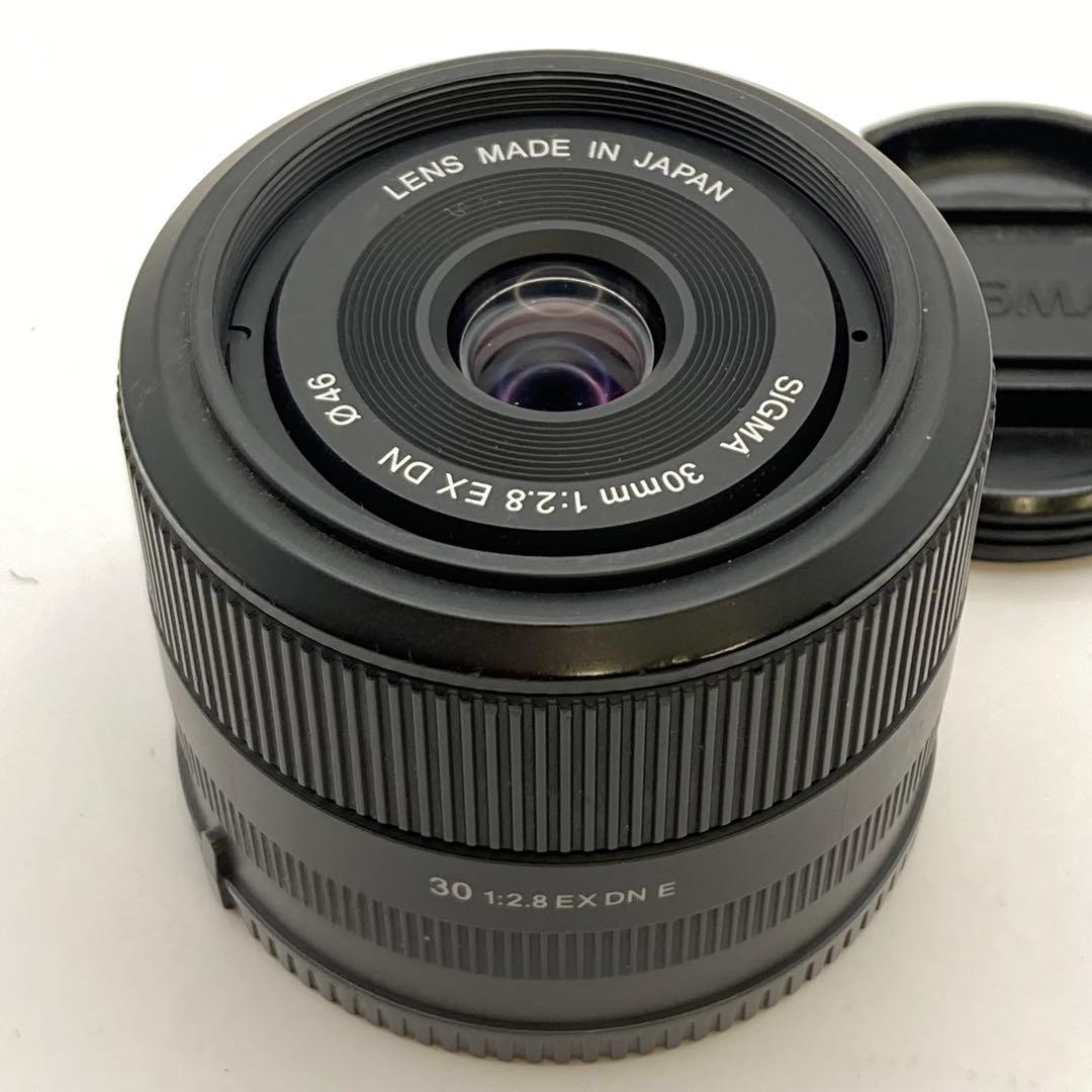 SIGMA SONY E 30mm f2.8 EX DN φ46