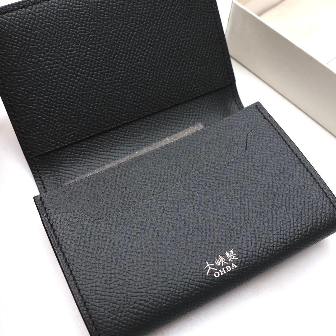 未使用 大峡製鞄 カードケース 名刺入れ ぶらあ