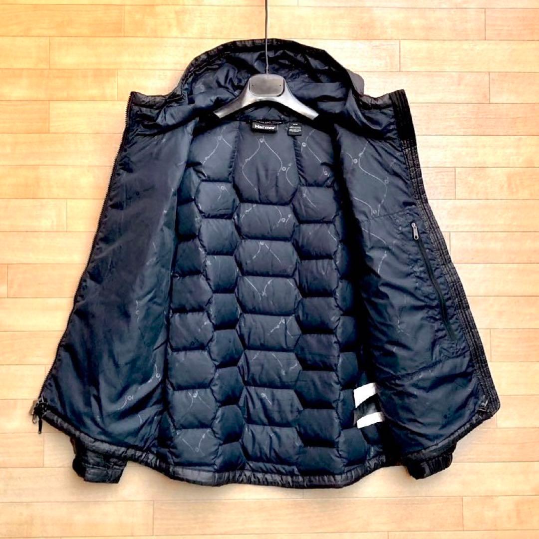 Marmot ダウンジャケット ダウンパーカ M マーモット 黒 ダウン