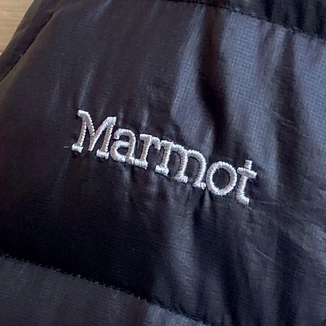 Marmot ダウンジャケット ダウンパーカ M マーモット 黒 ダウン