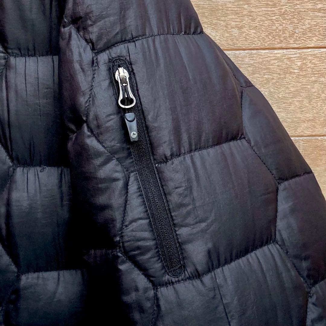 Marmot ダウンジャケット ダウンパーカ M マーモット 黒 ダウン