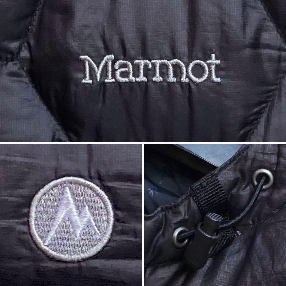 Marmot ダウンジャケット ダウンパーカ M マーモット 黒 ダウン