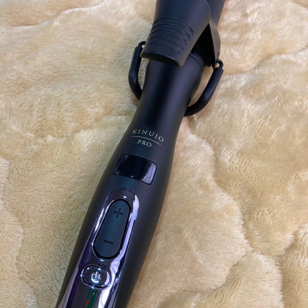 【美品】正規品 絹女 KINUJO プロ カールアイロン32㎜ KP032