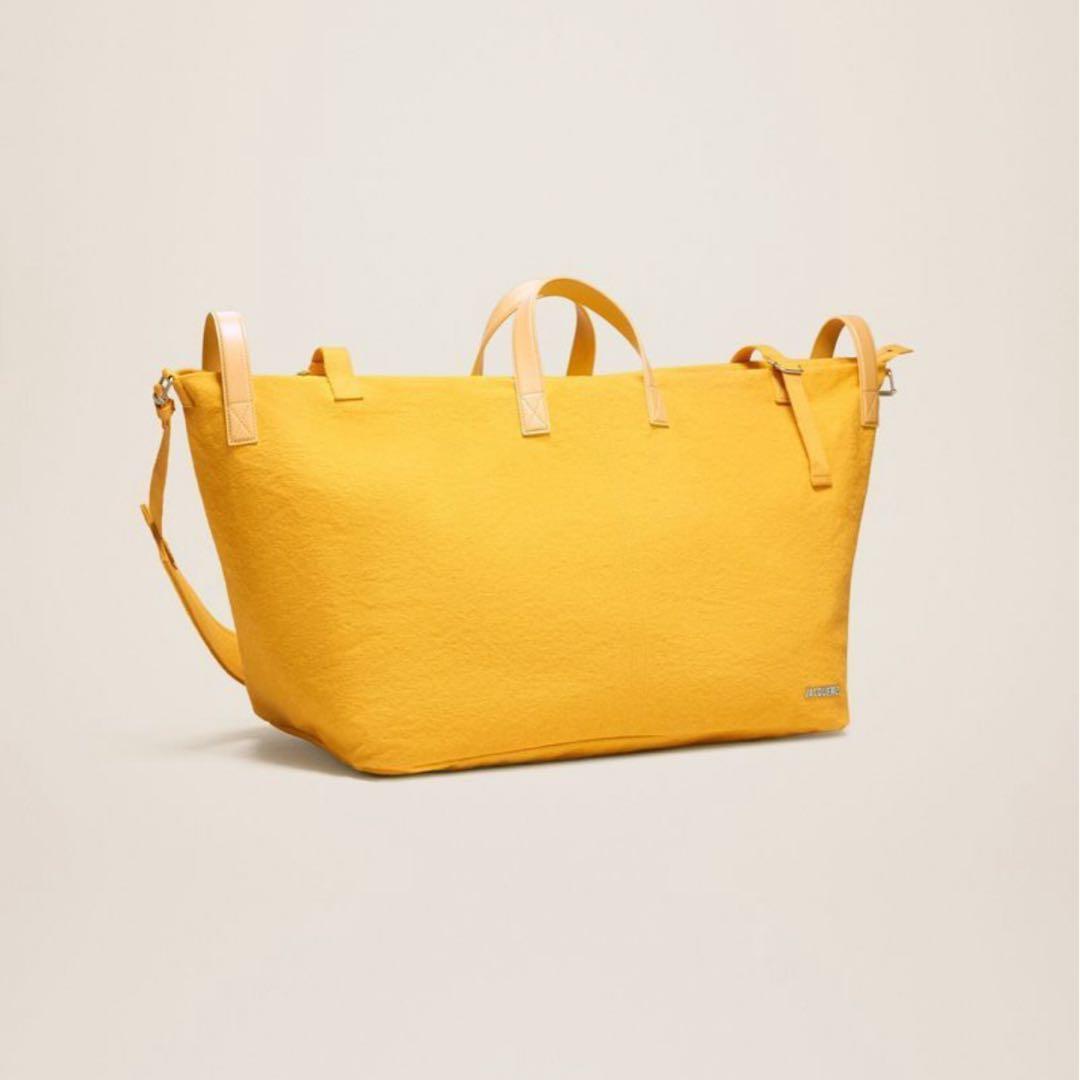Jacquemus イエロー トラベルバッグ