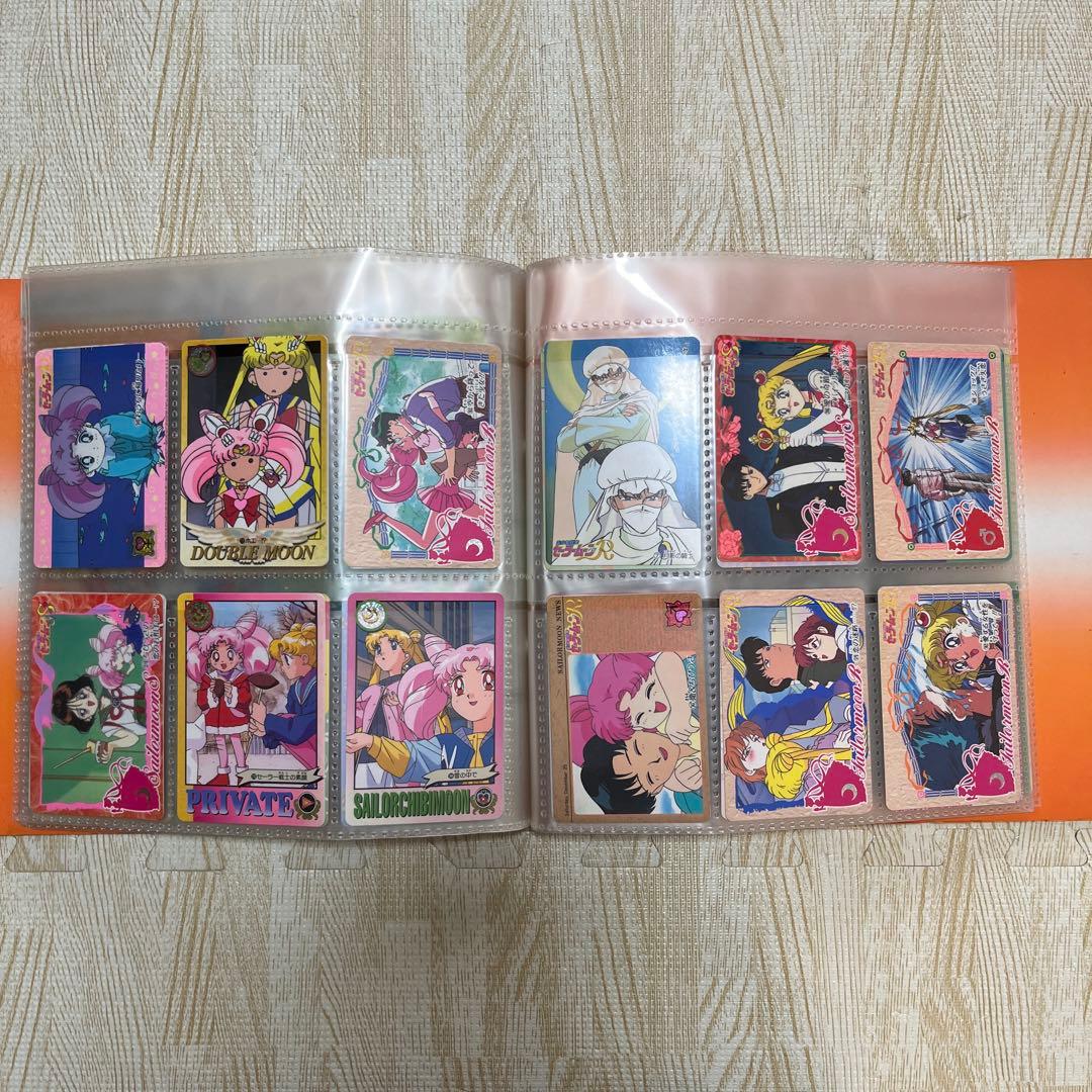 ラスト1 当時物　セーラームーン　カードダス　108枚　システムファイル　初期