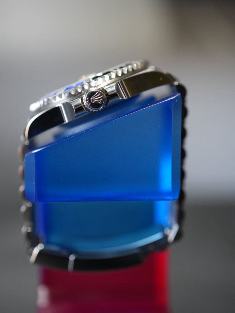 腕時計スタンド クリアレジンムントル バイカラー