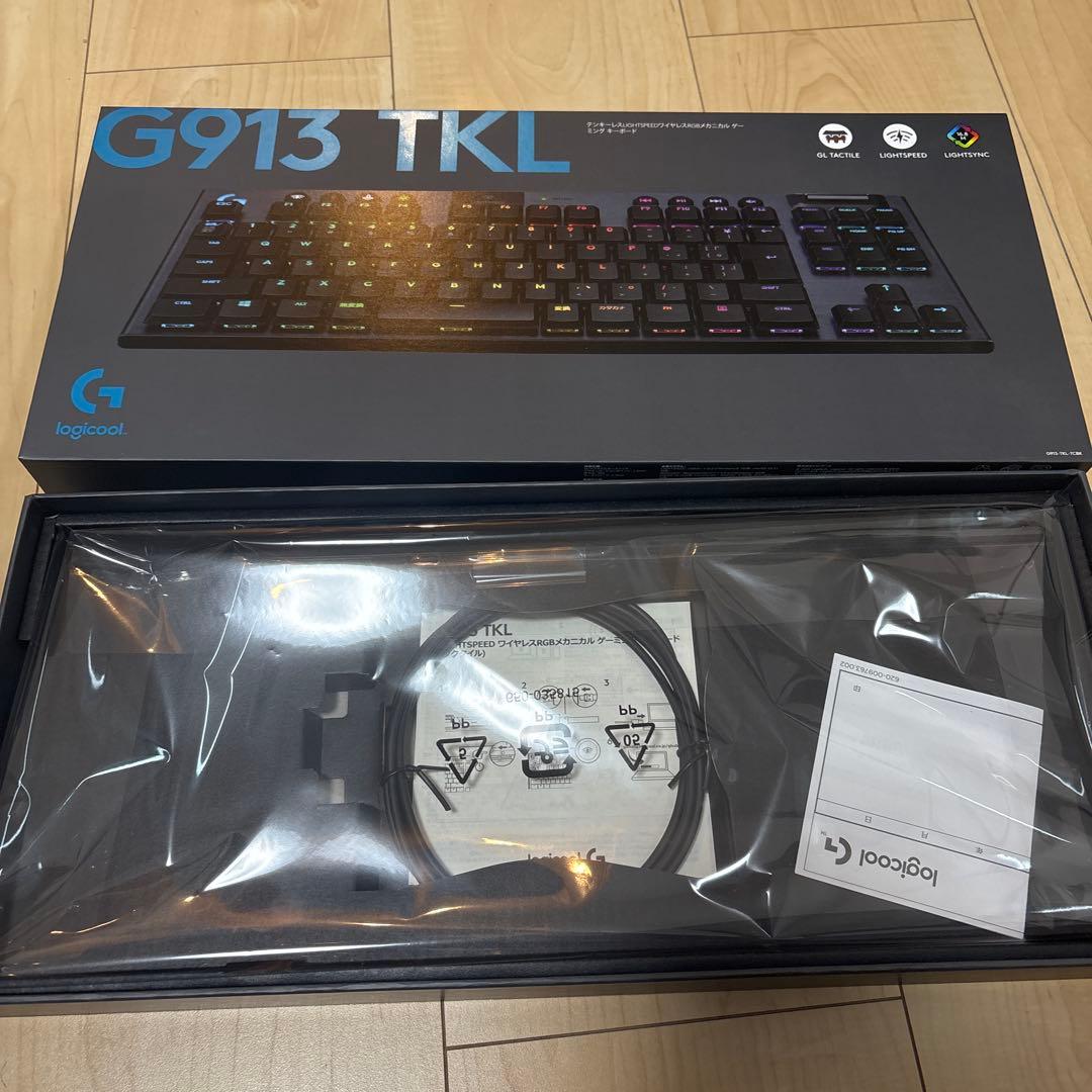 ロジクール Logicool G913 TKL タクタイル 日本語配列