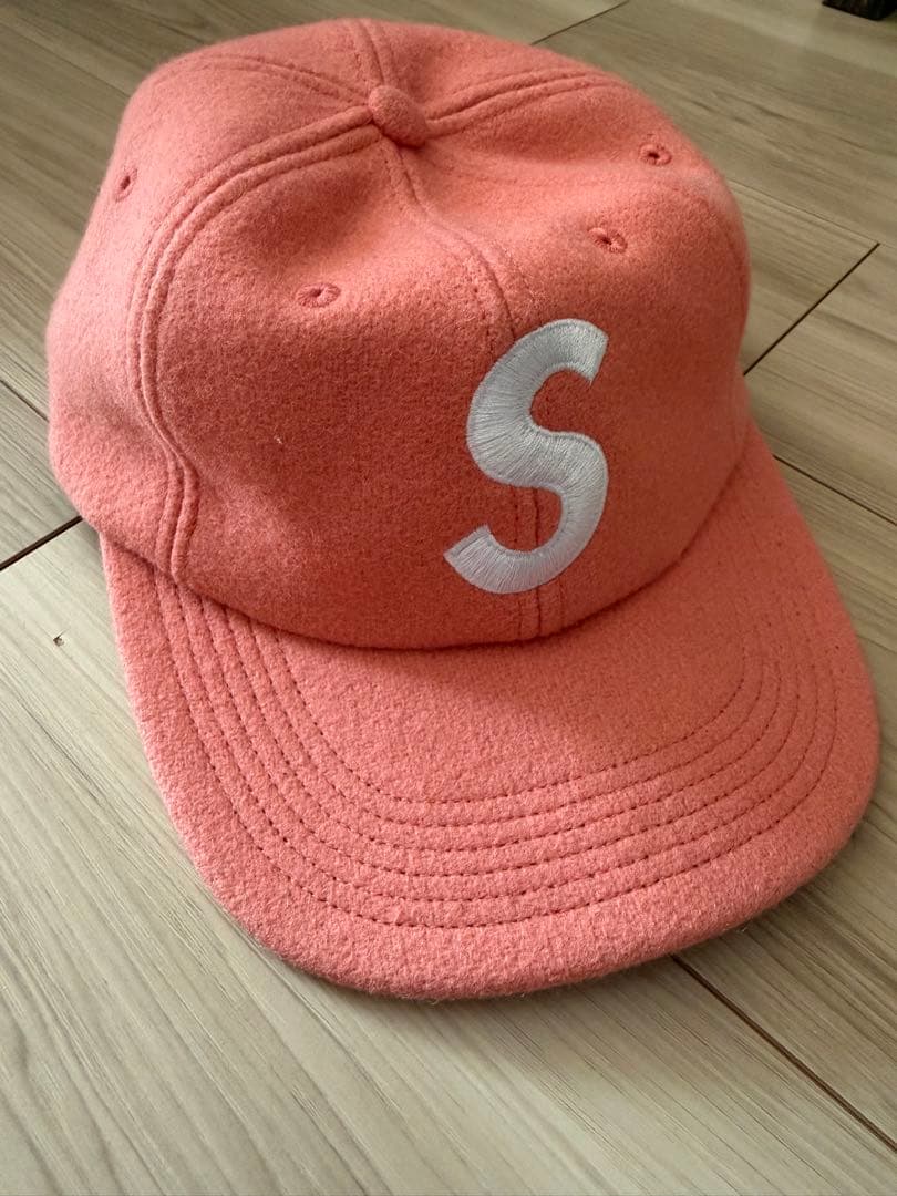 【タイムセール】SUPREME ピンクウールキャップ