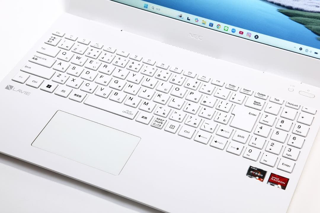 【高性能Ryzen7／DVD／Office】NEC LAVIE N15