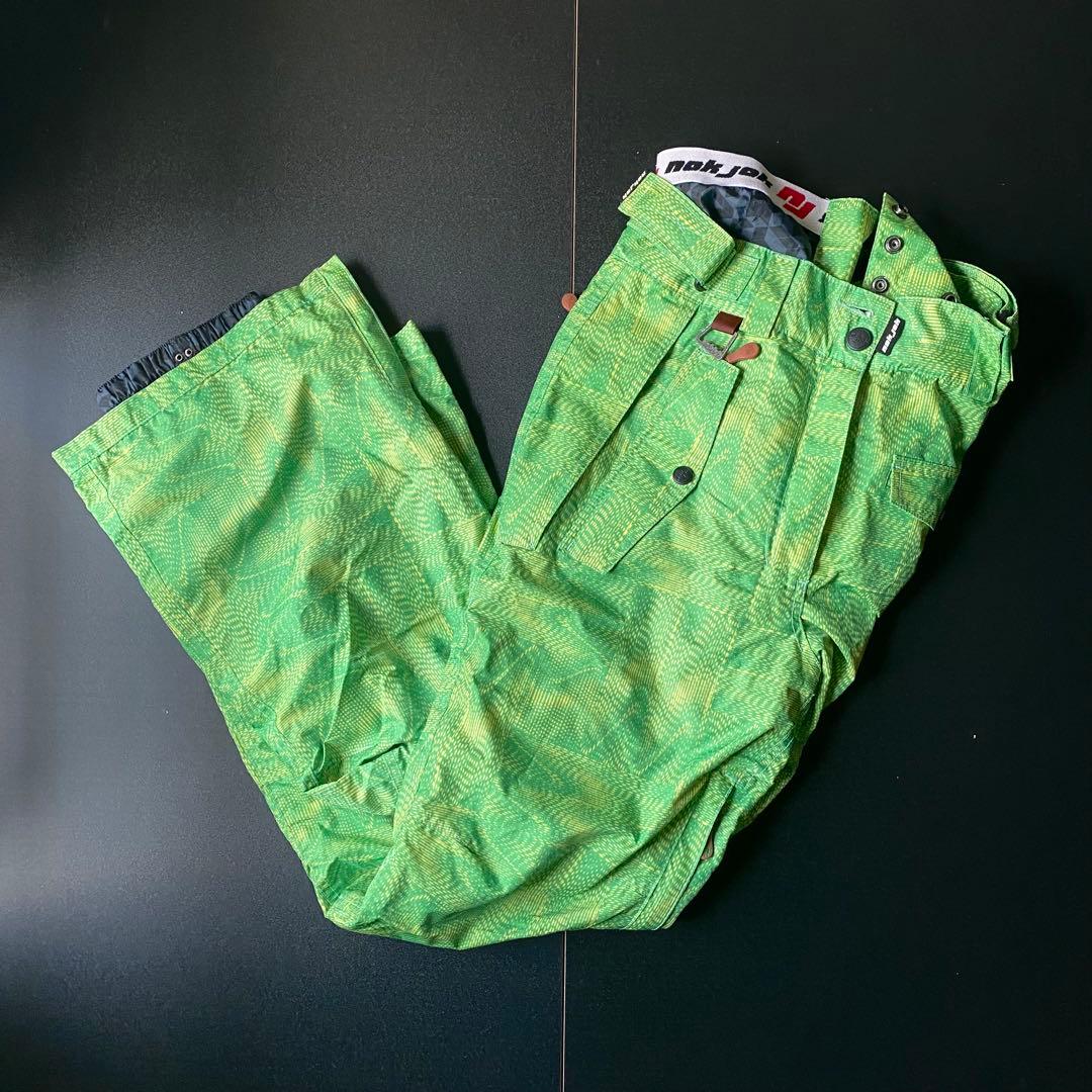 【希少、花札柄】inhabitant スノーウェアnokjok 上下セット